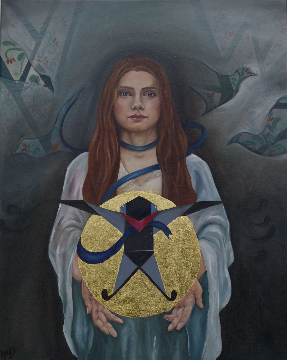 The blue ribbon
